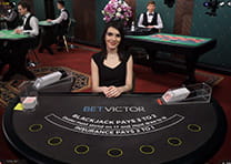 Live Blackjack at BetVictor Casino